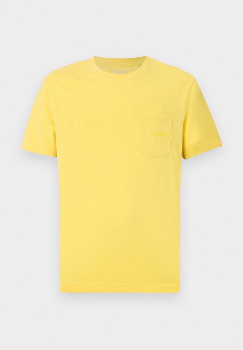 Esprit T-shirt basic geel Esprit T-shirt basic geel