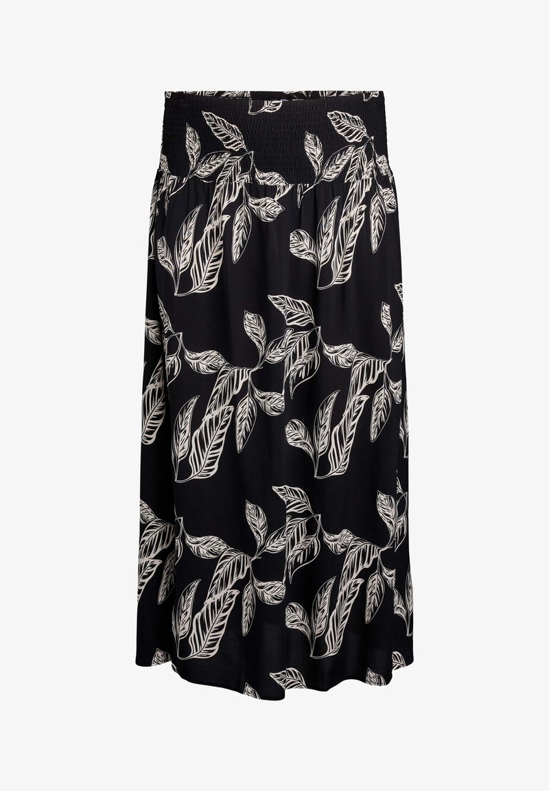 Zizzi Maxirock - black leaf