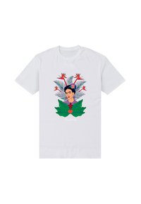 FRIDA KAHLO - JUNGLE - T-shirt imprimé - white