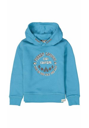 Felpa con cappuccio - blue