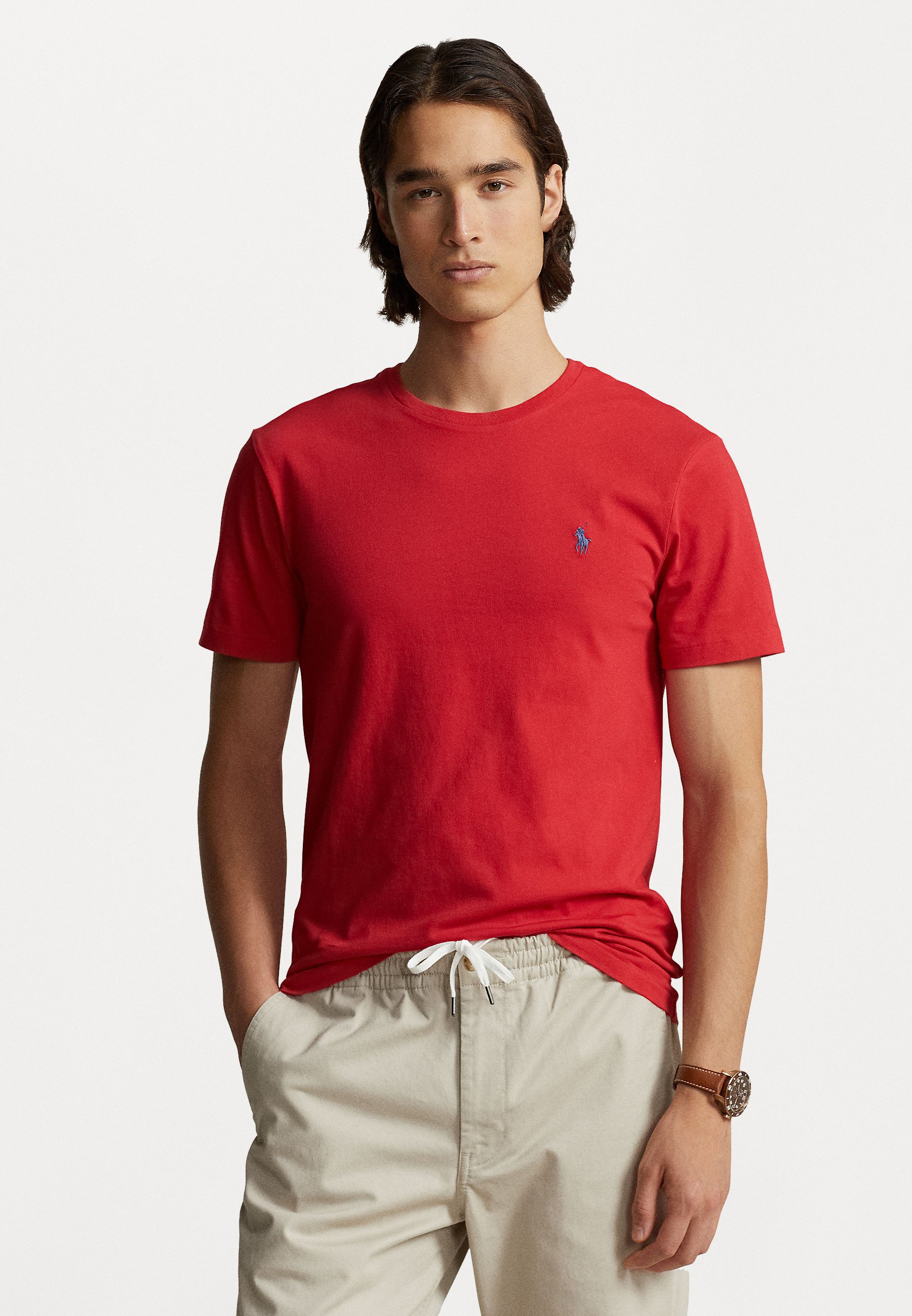 Polo Ralph Lauren CUSTOM SLIM FIT JERSEY CREWNECK T-SHIRT Basic