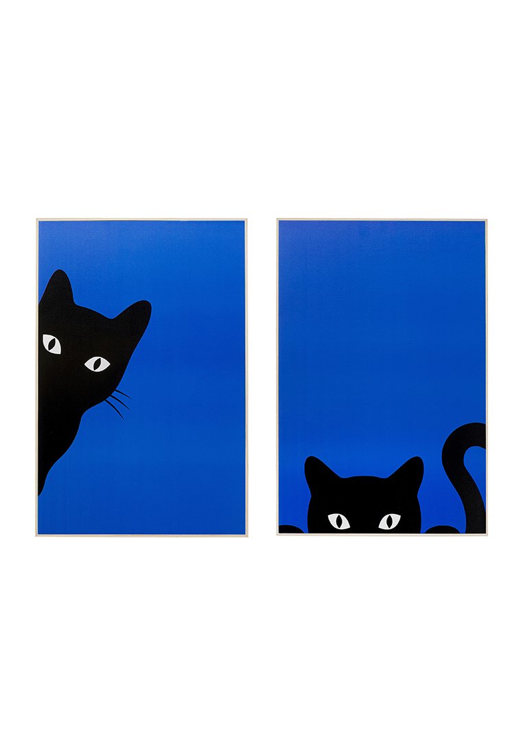 Kare Design Décoration murale bleu