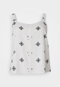 CARCARO STRAP  - Blus - cloud dancer/black