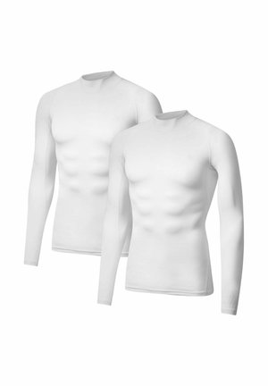 Danish Endurance COMPRESSION 2-PACK - Maglietta a manica lunga - white