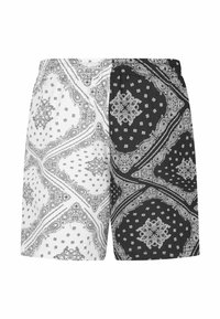 Karl Kani SMALL SIGNATURE PAISLEY BLOCK RESORT - Treniņtērpa apakšdaļas - black white