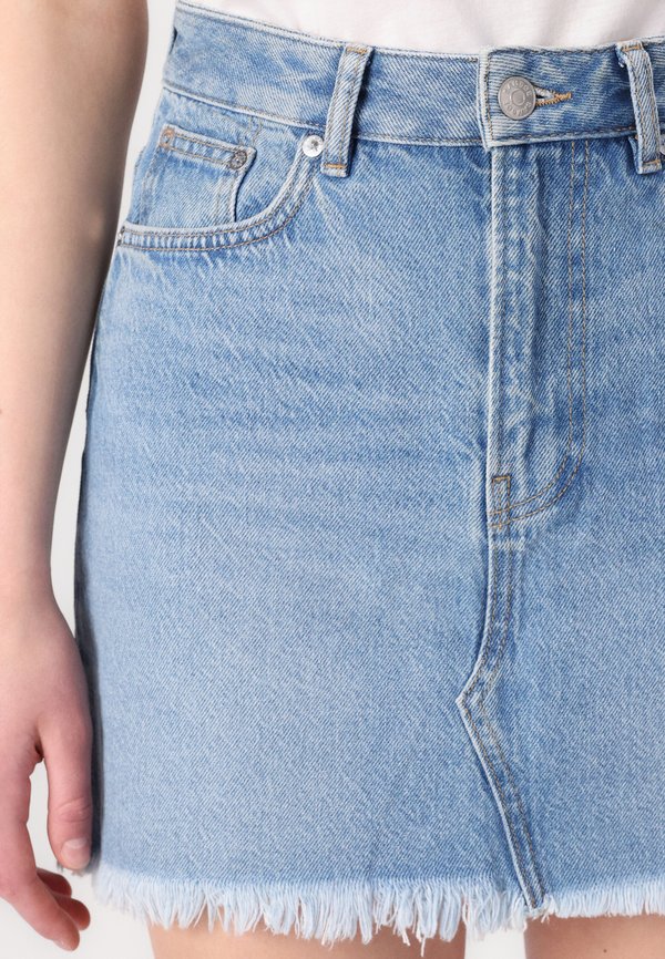 SHELLY SKIRT - Denim skirt - ocean surf2