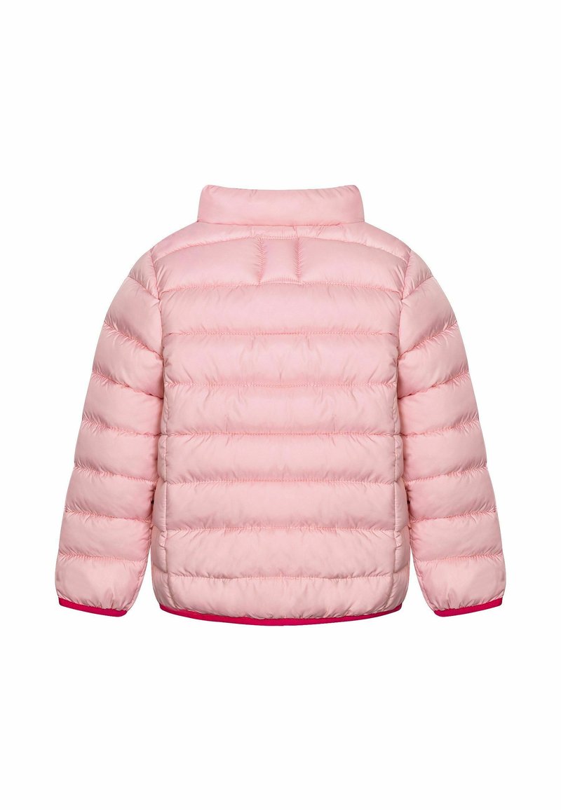 Pastel Pink Colorful Puffer Coat MINOTI ZIP THRU PUFFER Winter