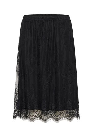 Cream, CRMIRA LACE SKIRT - A-lijn rok - pitch black