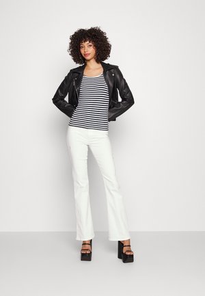 JDY JDYFRANSISKA 2-PACK - Μπλούζα - white/skycaptain