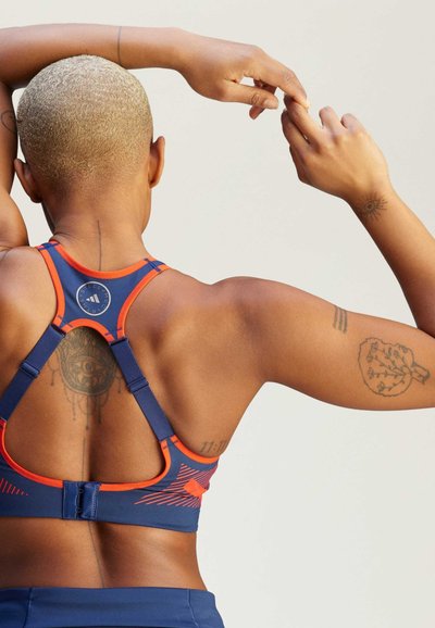 adidas by Stella McCartney TRUEPACE HIGH SUPPORT SPORTS - Sport-BH mit starker Stützkraft - team navy blue