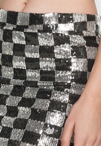 Noisy May NMMINDY SEQUIN MINI SKIRT - Minissaia - black