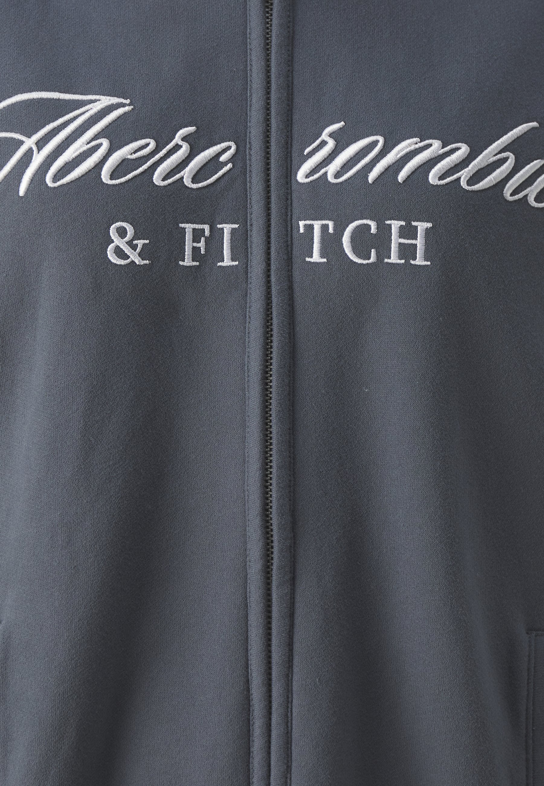 Abercrombie & Fitch Legging-Friendly Logo Full-Zip Hoodie - Zip-up