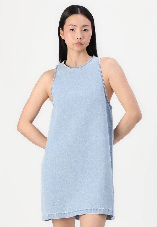 JXMACY SHORT A SHAPE DRESS - Denim dress3