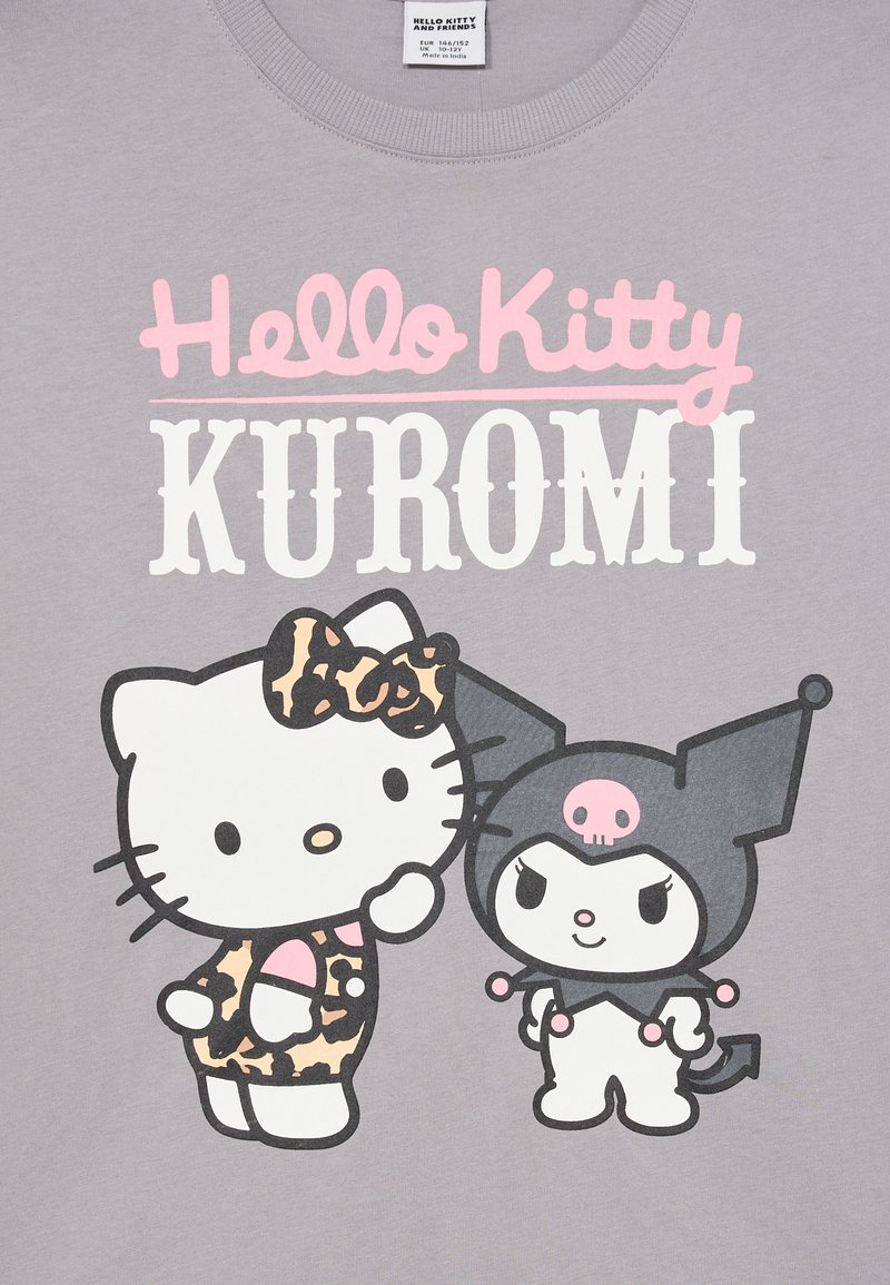 T-shirt Hello Kitty Rouge Graphique - Taille L - Occasion Très Bon état