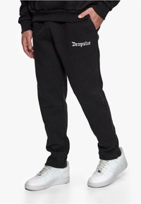 Dropsize LOGO  - Spodnji deli trenirk - black