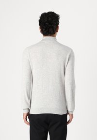pure cashmere MEN TURTLE NECK SWEATER - Camisola - grey
