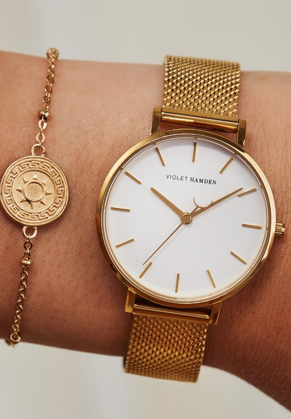 Violet Hamden Watch gold-coloured Zalando