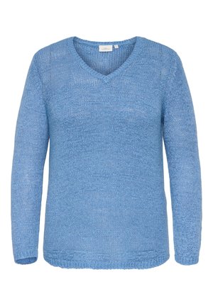 CARGEENA  V-NECK  - Strickpullover - riviera