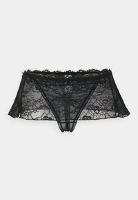 PETITE FLEUR GOLD BY LASCANA SKIRT THONG OUVERT - Thong - black