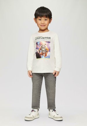 s.Oliver MIT BÜNDCHEN - Langarmshirt - ecru