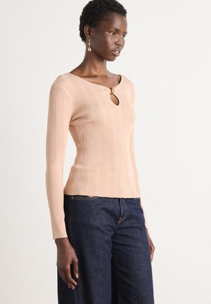 KATHLEEN - Strikkegenser - cappuccino tan