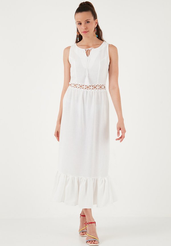 REGULAR FIT - Freizeitkleid - ecru