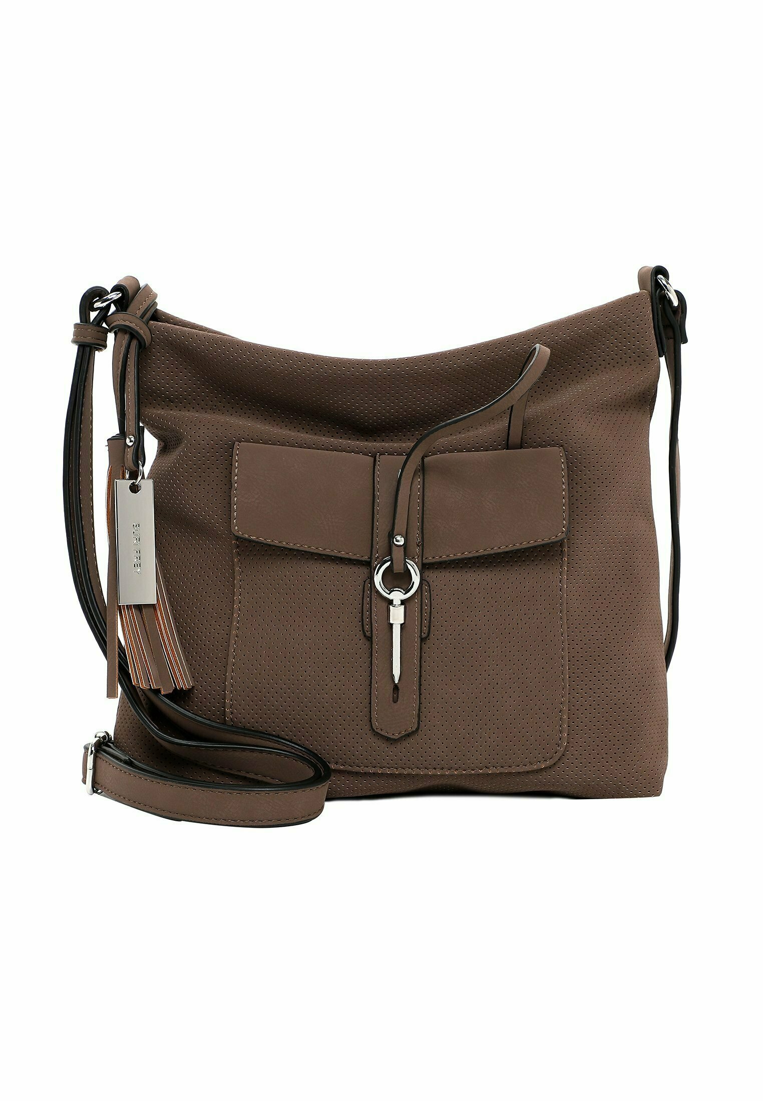 sac bandoulière femme marron