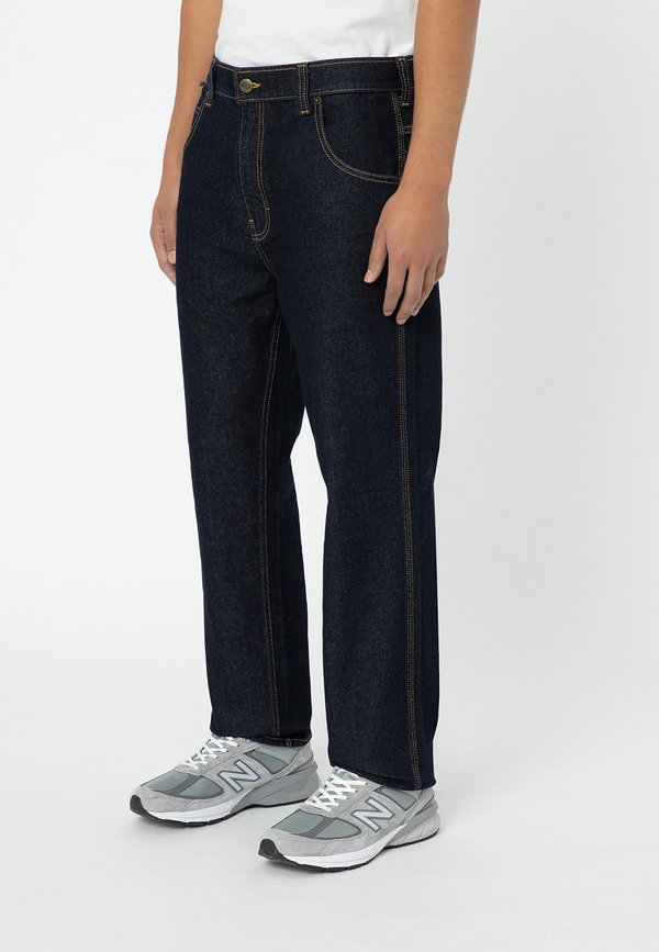 HOUSTON - Straight leg jeans - rinsed3