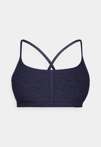 COZY STRAPPY LOW IMPACT BRA - Light support sports bra - deep navy heather