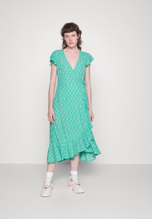 Marks & Spencer WRAP DRESS - Φόρεμα ημέρας - green mix