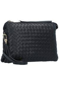 Abro THREEFOLD - Sac bandoulière - black/gold