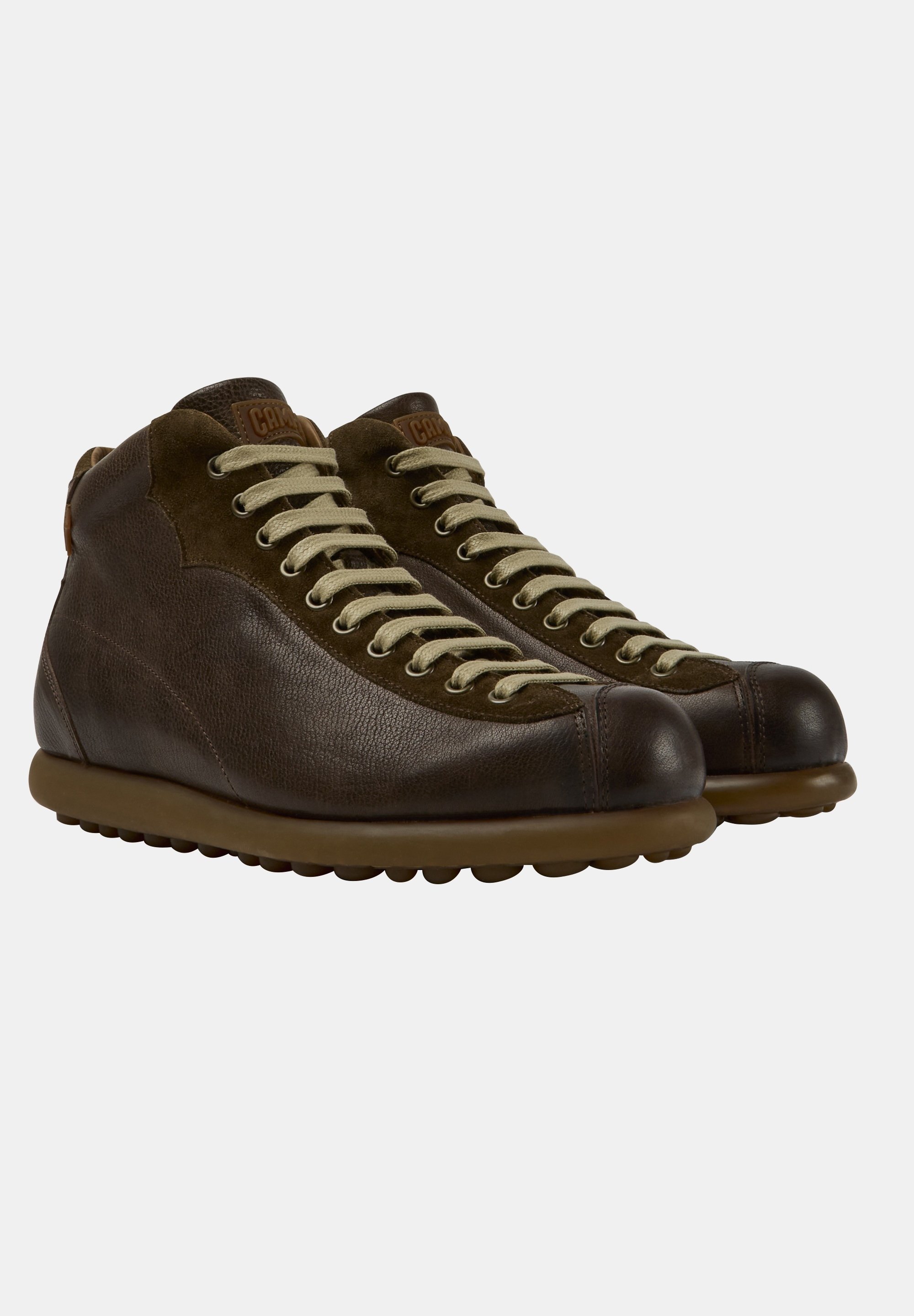 Camper ARIEL - Botines con cordones - dunkelbraun/marrón oscuro - Zalando.es