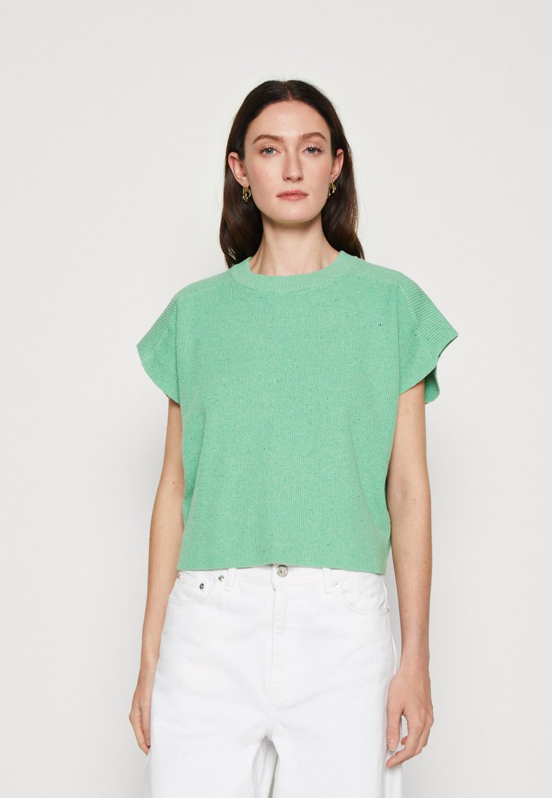 American Vintage Striktrøje nenuphar chine/khaki Zalando.dk