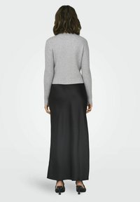 ONLY ONLKATIA BUTTON CARDIGAN - Kardigan - light grey melange