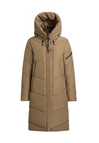 Khujo Damen Wintermantel JANGE - Warmer Steppmantel Mit Kapuze