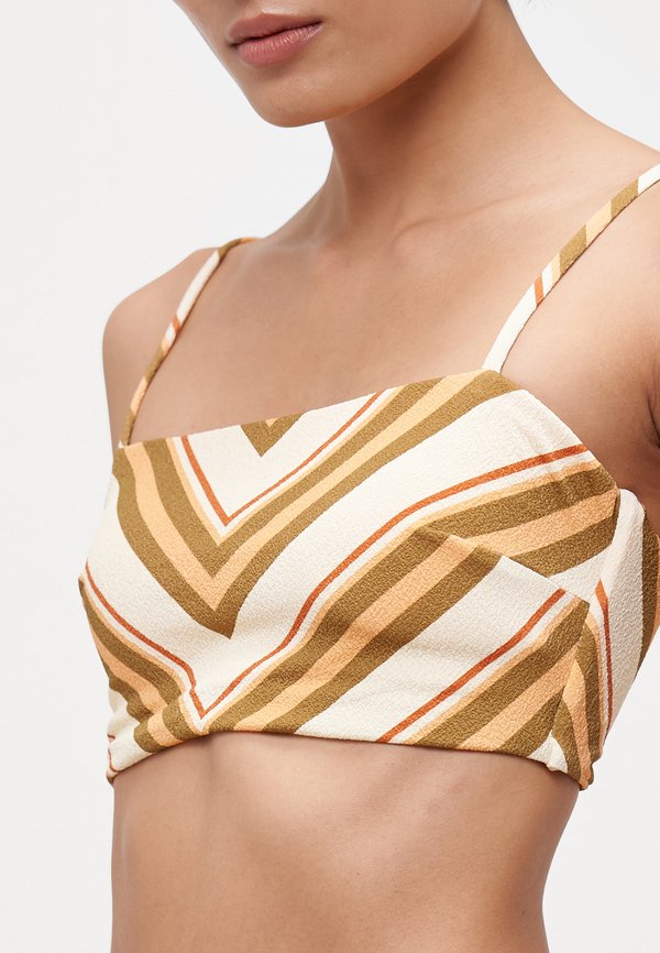 CATALINA STRIPE BANDEAU - Bikini top - multico2