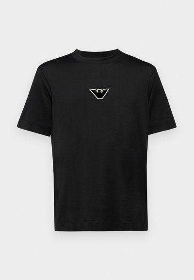 Emporio Armani Marškinėliai su spaudiniu - black