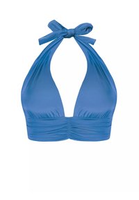 Niewybrane, wiązana góra od bikini satynowy połysk