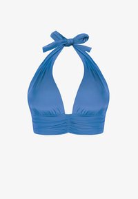 Niewybrane, wiązana góra od bikini satynowy połysk