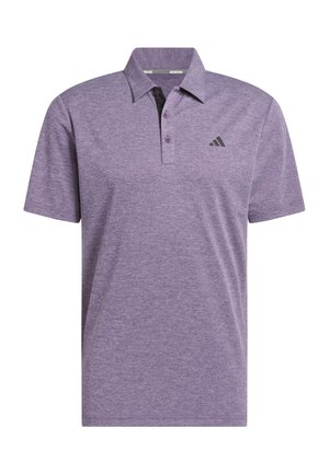 adidas Performance, ADIDAS PERFORMANCE DRIVE HEATHER GOLF POLO SHIRT - Polo - aurora plum mel.