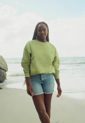 CREWNECK  - Bluză de molton - lime green