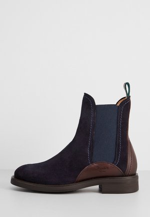AIMLEE - Platform ankle boots - marine