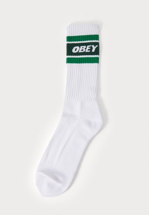 COOPER II SOCKS UNISEX - Socks - white/green