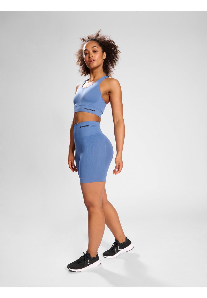 Hummel SEAMLESS - Tights - blue horizon