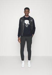 KARL LAGERFELD CREWNECK - Felpa - midnight blue