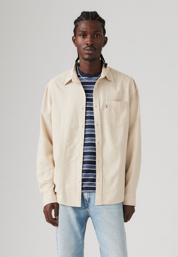 SUNSET POCKET STANDARD - Shirt - porridge