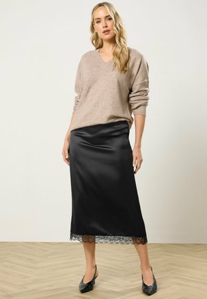 Jupe Longue Crayon Femme Long Tall Sally Violette - Taille 14 (M/L) - Occasion TBE