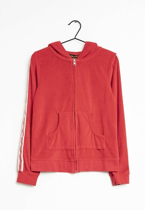 miss goodlife Sweater met rits - red