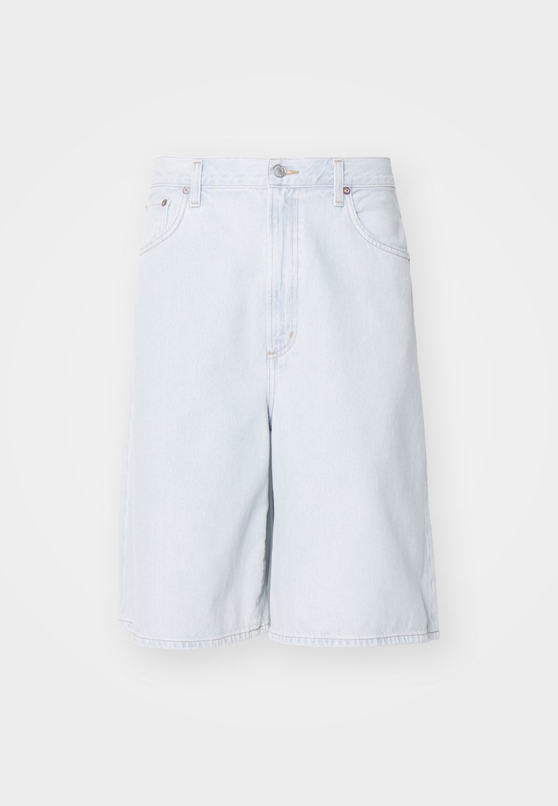 Agolde NOLAN - Džinsa auduma šorti - light-blue denim