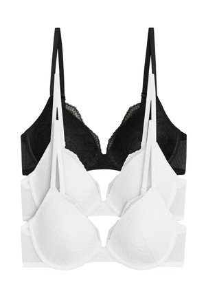 THE SET 3 PACK - Bøjle-bh - black white